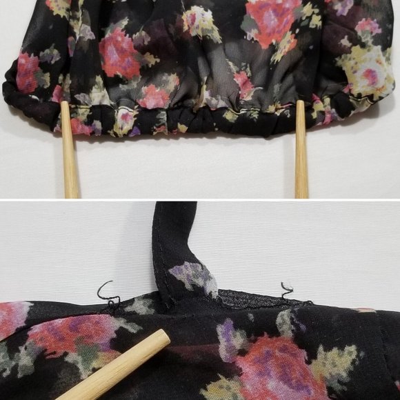 GUESS Chiffon Top Blouse 5854E1M - Picture 15 of 15